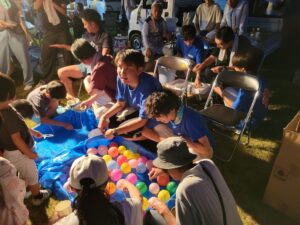 3_納涼祭でのボランティア２