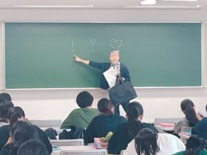 ➂学年主任からの激励