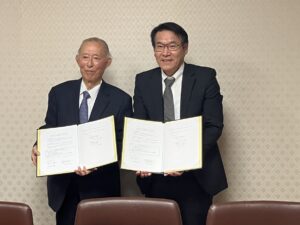 木曽理事長様と加賀学長