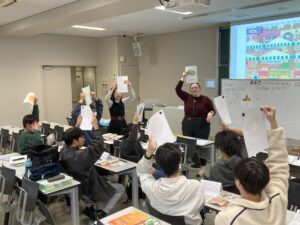 03_ 学生が児童役になって行うアクティビティ